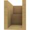 Ekena Millwork 6in. W x 8in. H x 12in. L Chapel Hill Woodgrain TimberThane Rafter Tail, Primed Tan RFTUR06X08X12CHPRCPR - alternate 5